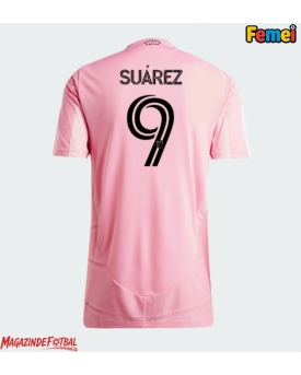 Inter Miami Luis Suarez #9 Tricou Fotbal Replică 2026-27 Femei Acasa Inter Miami Luis Suarez #9 Tricou Fotbal Replică 2026-27 Femei Acasa